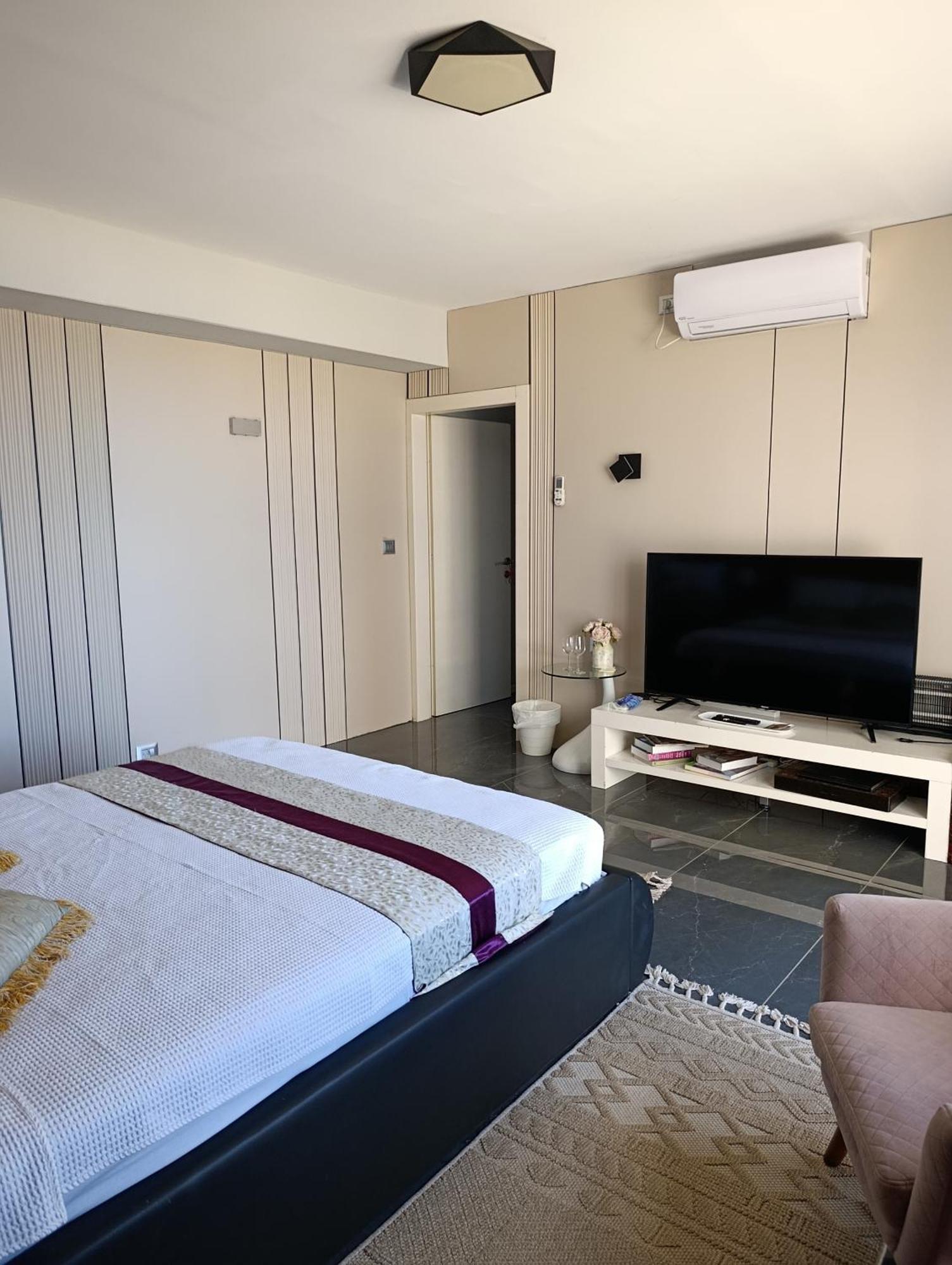 Penthouse Apartment On The Beach بات يام الغرفة الصورة